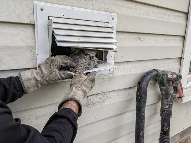 Dryer Exhaust Vent Cleaning in Tolland