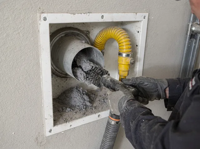 Gas Dryer Vent Cleaning in Tolland
