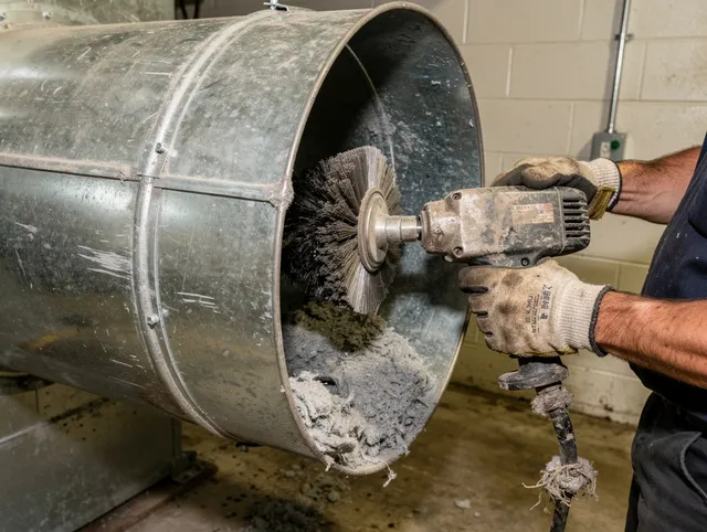 Industrial-grade dryer vent cleaning by Tolland Dryer Vent Cleaning in Tolland